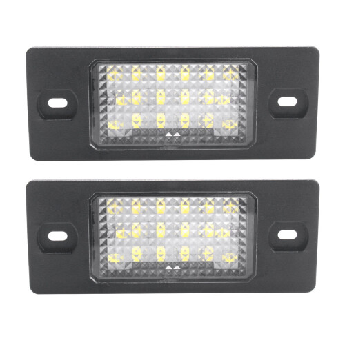 2Pcs No Error Led Number License Plate Light For  5 Touring    Cayenne