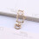 10x Heart Shape Lobsters Clasps Irregular Shape Key Chain-5 6