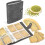 Seed Storage Organizer, 50 Pockets Seed Binder with Sealing Seed Envelopes Garden Seed Organizer Storage Box,Seed Packet 3