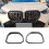 Frontgrill-Abdeckung aus Kohlefaser für X3 G45 2025 4