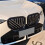 Frontgrill-Abdeckung aus Kohlefaser für X3 G45 2025 6