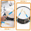 3 Pairs Drum Brushes with Comfortable Grip for Beginner Drummers Jazz Percussion Performance 2