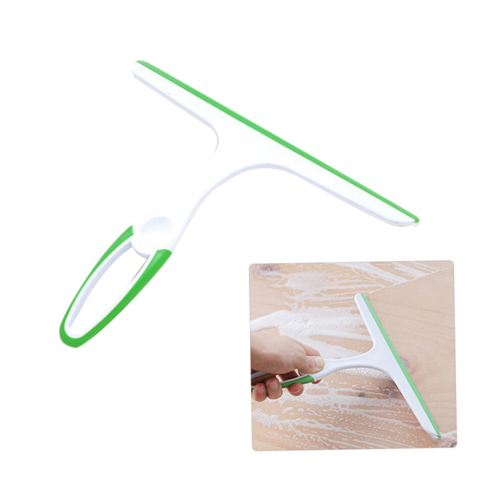 Window Squeegee With Nonslip Ergonomic Handle For Glass And Car Windshield Cleaning Green 9119770469878