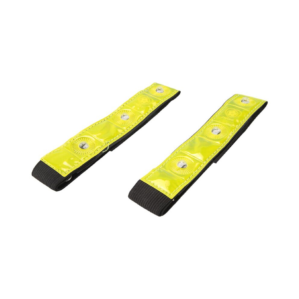 Photos - Climbing Gear 2 x Reflective Band Arm Leg Strap Belt 4 LED Light Cycling Running Jogging