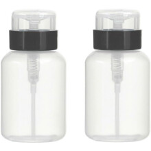 Nachfüllbare, abschließbare Reiseflasche, transparenter Kosmetikbehälter, umweltfreundliches PP-Material, tragbarer, leichter Spender, Hochdruck