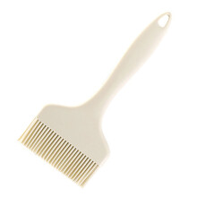 Kitchen Silicone Basting Brush Wide Pastries Brush-Beige  Color