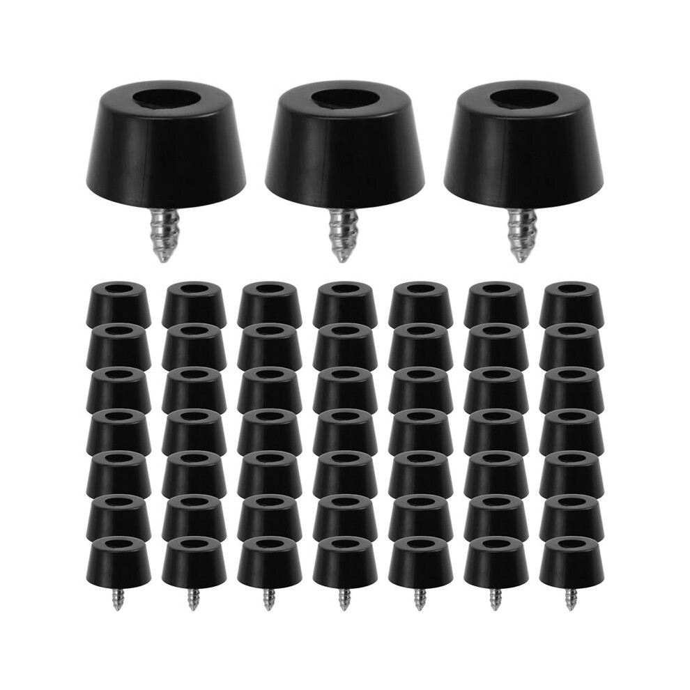 52Pcs Rubber Feet For Cutting Board (0.31X0.59inch) Anti Scratch Rubber Cutting Board Feet For Chairs & Other Furniture 6132671335472