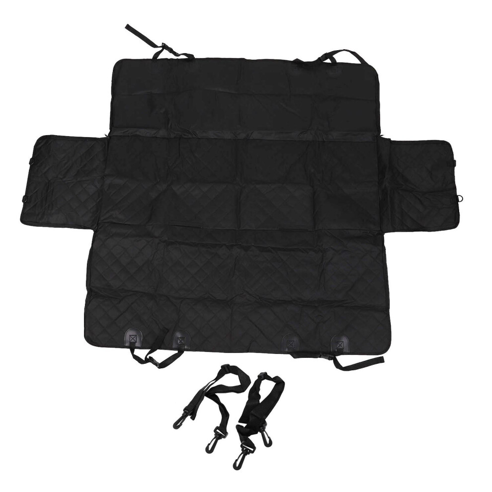 Torribaly Car Rear Back Seat Cover Pet Dog Cat Protector Waterproof Hammock Mat