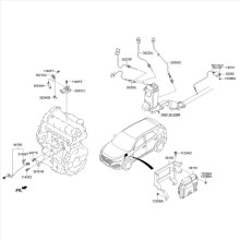 Car PM Particle Matter Sensor 39265-2F250 0281006612 for 1.7 2.0 CRDi