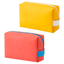 Cosmetica-organizer in reisformaat, hoogwaardige waterdichte multifunctionele make-uptas voor vrouwen, levendige opvouwbare opbergtas (2 stuks)