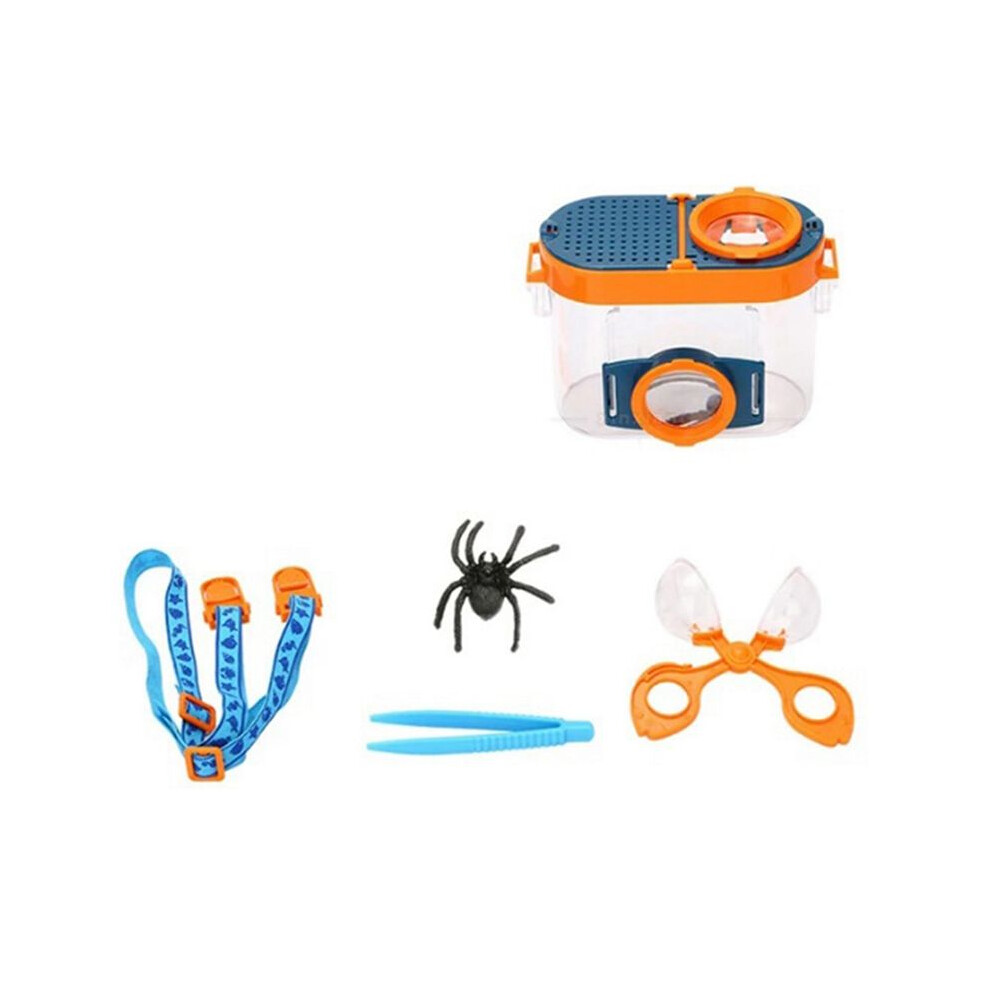 Typecat Bug Viewer Outdoor Insect Box Magnifier Observer Kit Insect Catcher Cage Kids Science Nature Exploration Tools