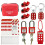 Electrical Lockout Tagout Kit -Lock Out Tag Kits with Hasps,Circuit Br 2