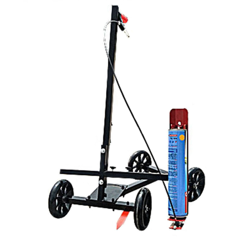 Spray Gun For Marking Road Markings Marking Trolley Line Marker For Walkways, Parking Lots And Playgrounds,, Adjustable Height 7080 Cm 9001264667825