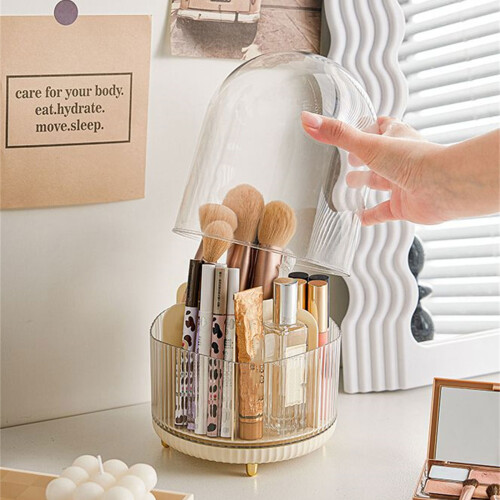 Modern Makeup Brush Holder Rotatable Makeup Brush Organizer-6 2