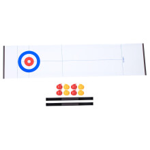 Pedagogisk konkurranse for alle aldre som fremmer fysisk mental utvikling, bærbart innendørs sportsspill, mini bordcurlingballsett for familien