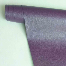 Large Leather Patch Self Adhesive Tape for Sofa Couch Car Seat Purple 39x50in 1.0mm