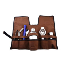 Cocktail Shaker Set Stainless Steel with Storage Bag, 5/7Piece Bartender Kit for Home and Bar
