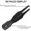 Steel Quick Split Ring Opener Tool Fishing Pliers Split Rings 2