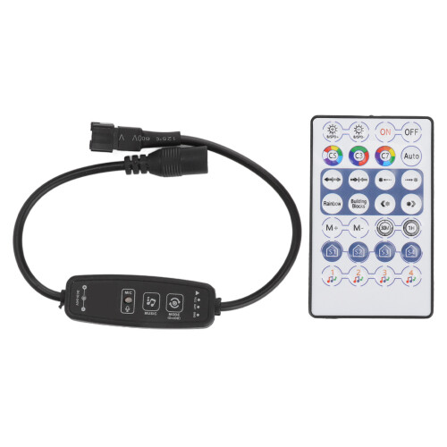 Slimme USB-oplaadbare lampcontroller met aanraaksensor, aquariumverlichtingcontroller met wifi-app-ondersteuning, multifunctionele 1