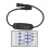 Slimme USB-oplaadbare lampcontroller met aanraaksensor, aquariumverlichtingcontroller met wifi-app-ondersteuning, multifunctionele 5