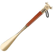 Long Handle Shoe Horn for Seniors and Elderly, 32cm Easy Shoe Lifter for Home or Travel Use