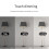 Tuya WiFi Smart Dimmer Switch US Glass Panel Wall Touch Life APP Contr 4