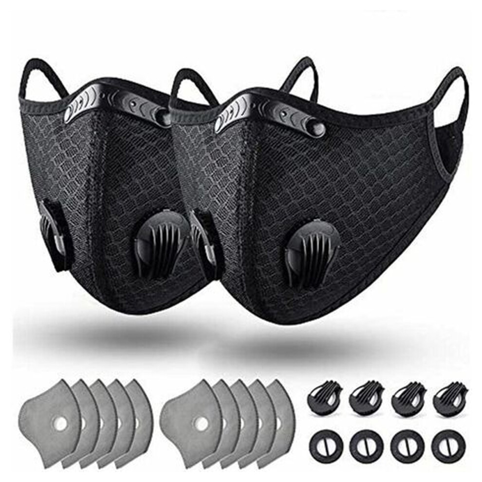 Dust Mask For Cycling, Ergonomic Design Reusable Washable Outdoor Activities, Anti Dust Ventilation Design Ideal For Pollution Protection 9420858277248