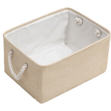 Cesto multifuncional para armazenamento, cesto decorativo para sala de estar, caixa organizadora dobrável com material macio e durável, solução