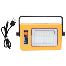 Refletor de emergência LED com bateria recarregável, 3000LM, super brilhante, carregamento solar, alimentado por USB, lâmpada portátil para pesca