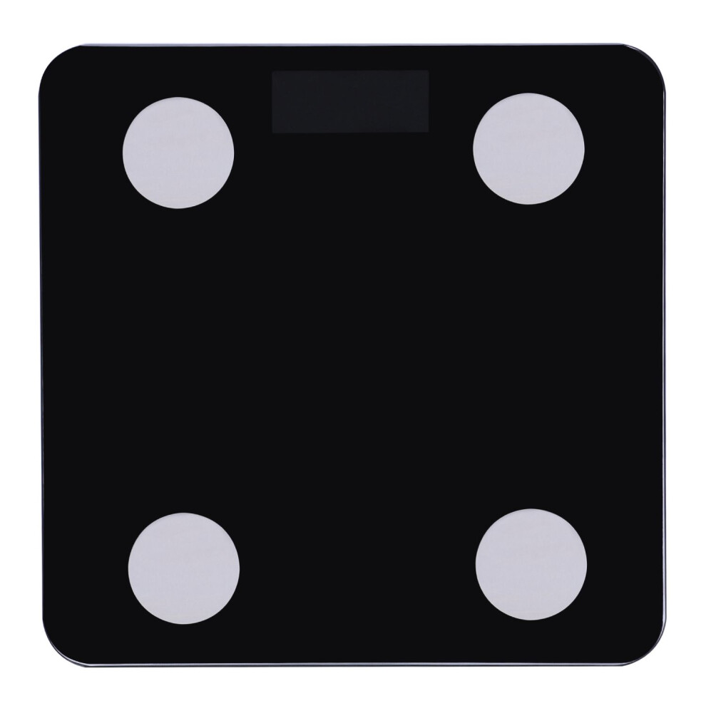 180Kg Bathroom Bluetooth Glass Scales Bmi Body Fat Monitor Weighing Io Dark 4853841179253