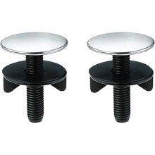 Cache-trou d'évier facile à installer, bouchon de robinet durable en acier inoxydable pour cuisine et salle de bain, compatible avec la plupart des