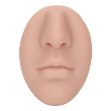 Nasenmodell aus Silikon mit Mund, flexibel,
