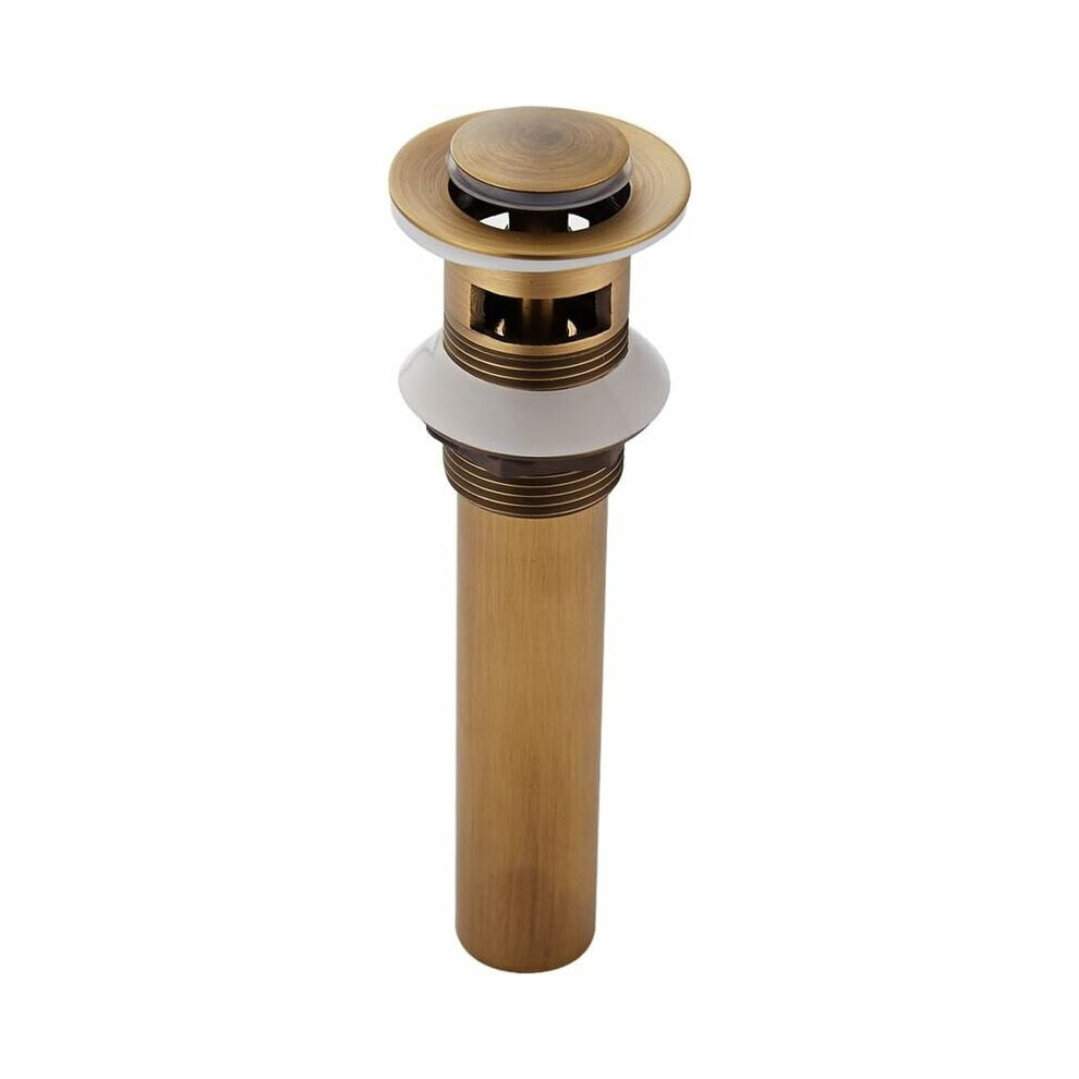 Bathroom Sink Drain, Wide Compatibility Ensures Easy Installation In Various Sinks, Brass Material Offers Rust-Proof Corrosion-Resistant Performance, 9466005139694