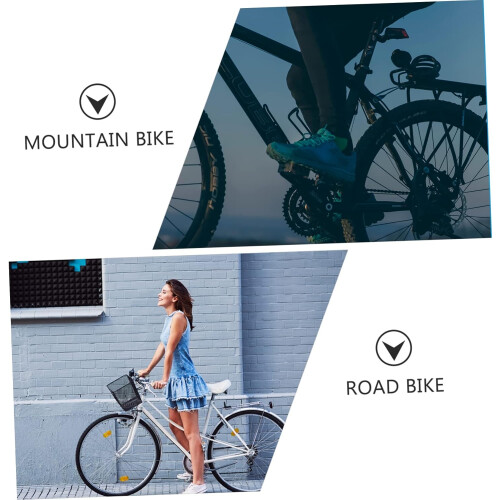 Removable Bicycle Saddle Back Seat with NonSlip Black Stretch Leather, Compatible with Various Models 2
