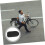 Removable Bicycle Saddle Back Seat with NonSlip Black Stretch Leather, Compatible with Various Models 2