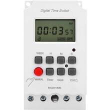 Timer programmabile a microcomputer per dispositivi elettrici, interruttore di controllo digitale ad alta resistenza alle interferenze, timer di