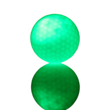 Glødende golfkuler, superlysende golfkuler for runder i skumringen, lysene lyser i 5–8 sekunder etter treff, batterier leverer 50–60 timer