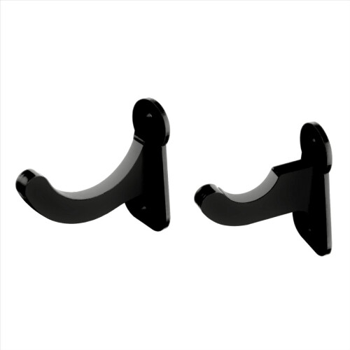 1 Pair Acrylic Baseball Wall Mounted Holder Bat Display Softball Bats 2