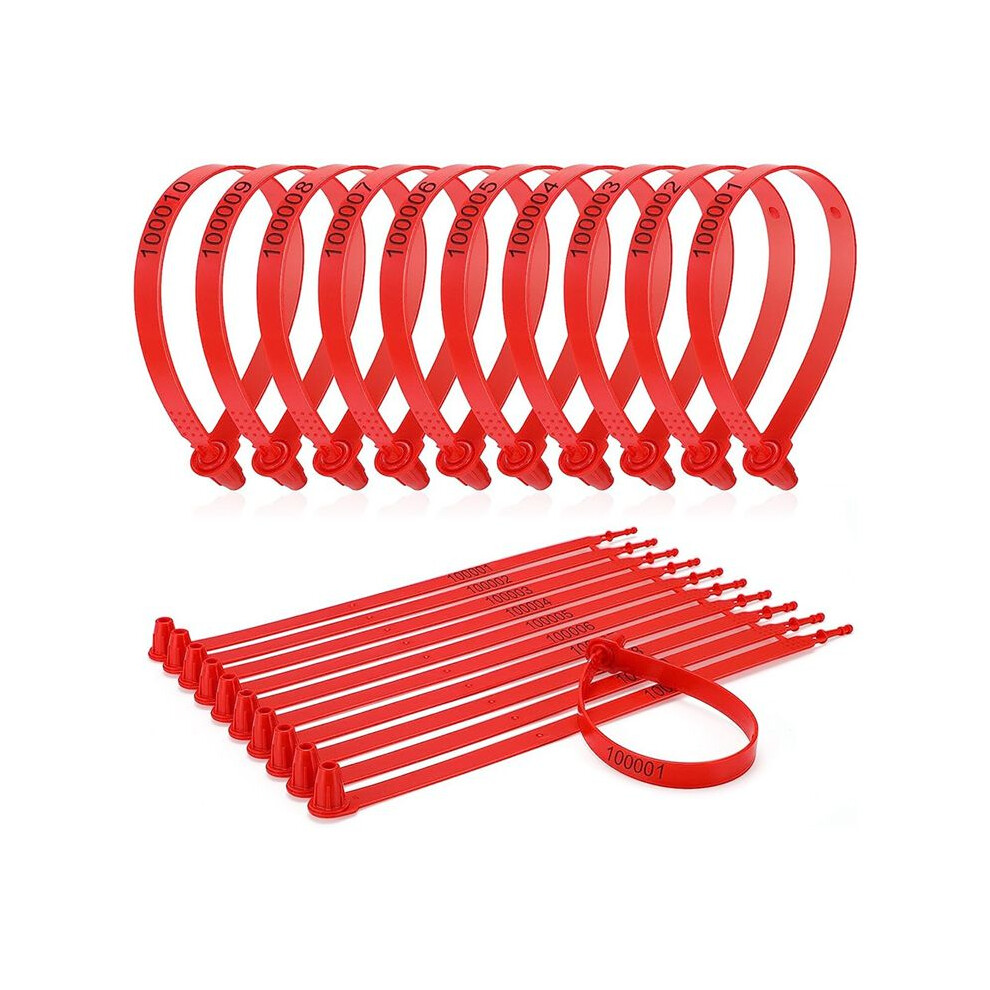 1000Pcs Plastic Truck Door Seal Security Tamper Lock For Trailer Logis 4853841176634