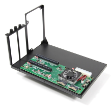 Dual Card Slot SlimSAS externe dockingstation PCIe4.0x16 laptop naar videokaart
