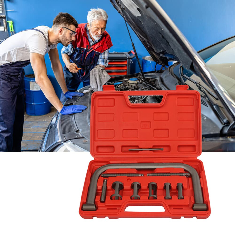 Vent Valve Spring Compressor, Cclamp Set, Valve Tool With Adapters, Rods, Lever 9119770473875