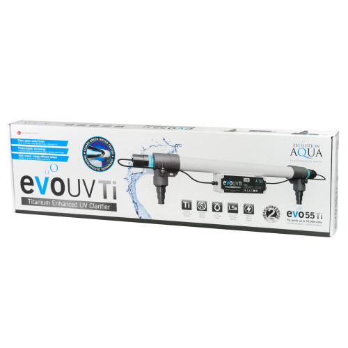 Evolution Aqua Evolution Aqua EVOUV EVO55 Ti Titanium UVC Pond Clarifier