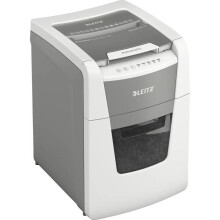 Dokumentenvernichter Leitz IQ Autofeed Small Office 100 P5 100 Blatt Mikro-Zerkleinerung 2 x 15 mm P-5 34 l Zerkleinerer