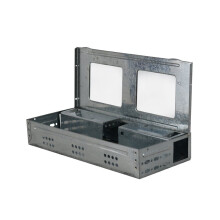 Humane Rat Trap MultiCatch Rodent Control NoBait Needed Live Mouse Trap with Clear Window