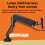 Computer Monitor Arm Adjustable Pneumatic Spring Stand Ergonomic Desk 5