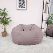 (Lilac) rucomfy Veneto Classic Bean Bag for Adults - Soft Lounge Chair