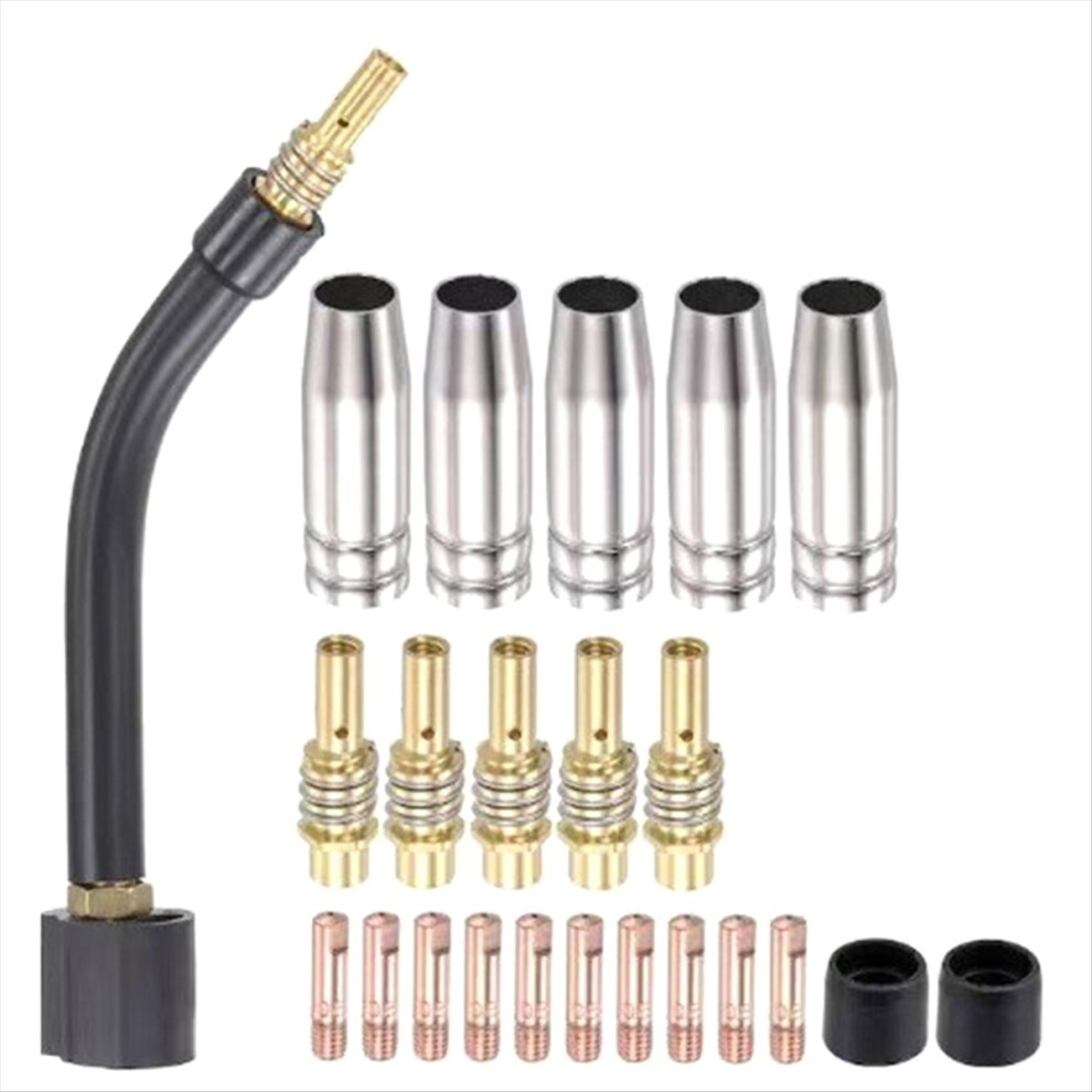 Welding Consumable New Coating Protection 0.8Mm Contact Tips Non-Stick Welding Slag European Airless Nozzle For 15Ak Mig 4851755698167