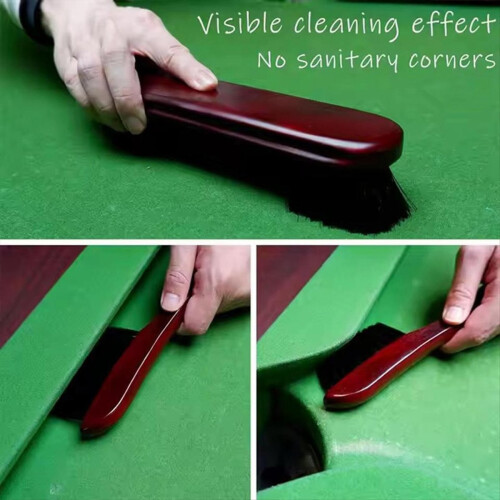 Billiard Brush Set Pool Table Cleaning Tablecloth Tool and Knife for 2 2