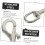 Rope Dog Clip Underwater Diving Hook Swivel Snap Hook Bolt Snap Hook Set 5