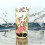 Pink Floral Ceramic Umbrella Stand Decor 1